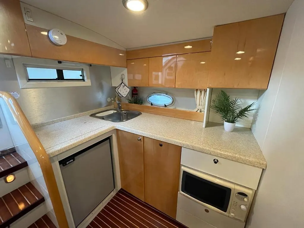 Botel Cozy Yacht Lodge In Barcelona With Boat Tour Option Sant Adria de Besos